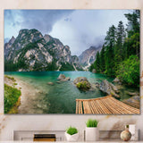 Lake Between Mountains