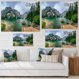 Lake Between Mountains