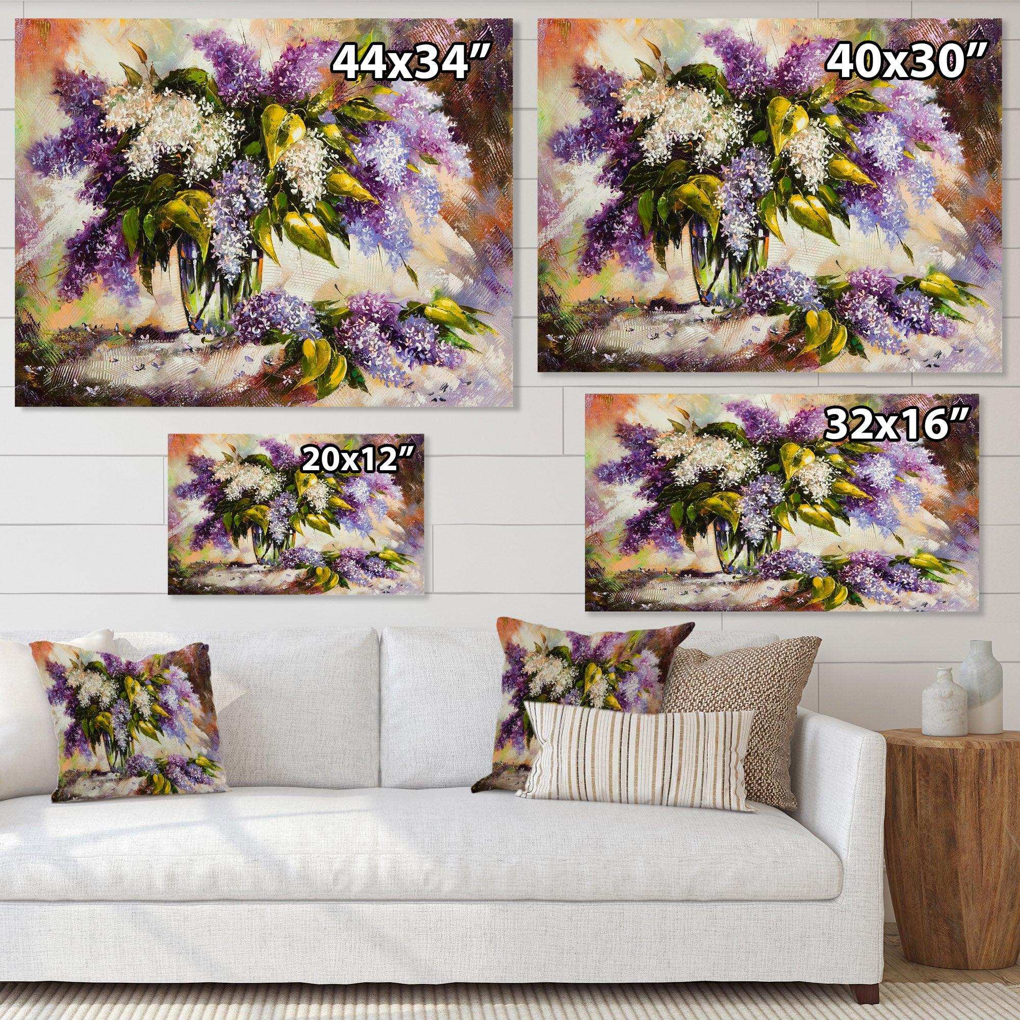 Lilac Bouquet in a Vase