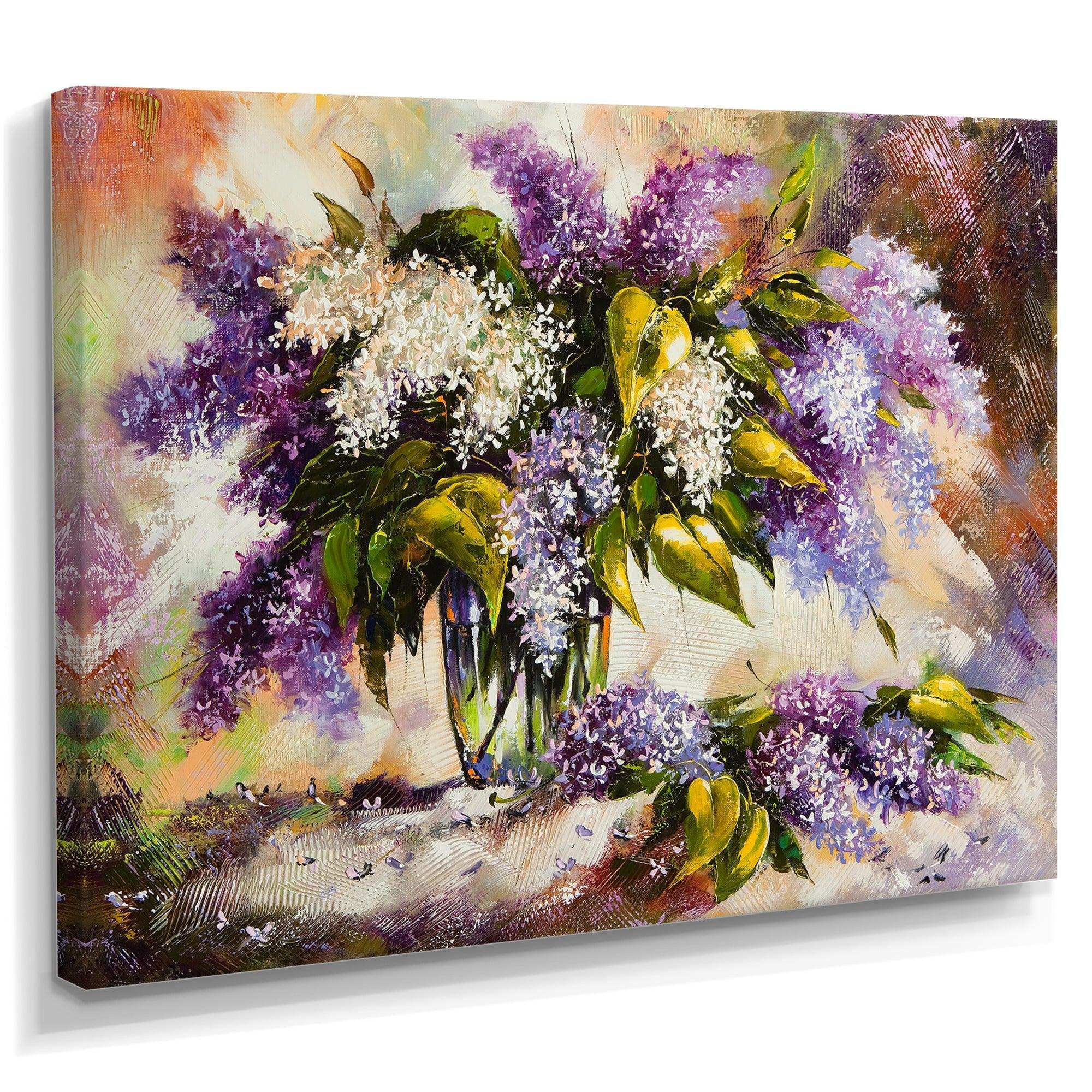 Lilac Bouquet in a Vase