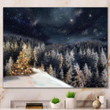 Night Forest Christmas Tree