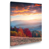 Sunrise in Carpathian Mountains