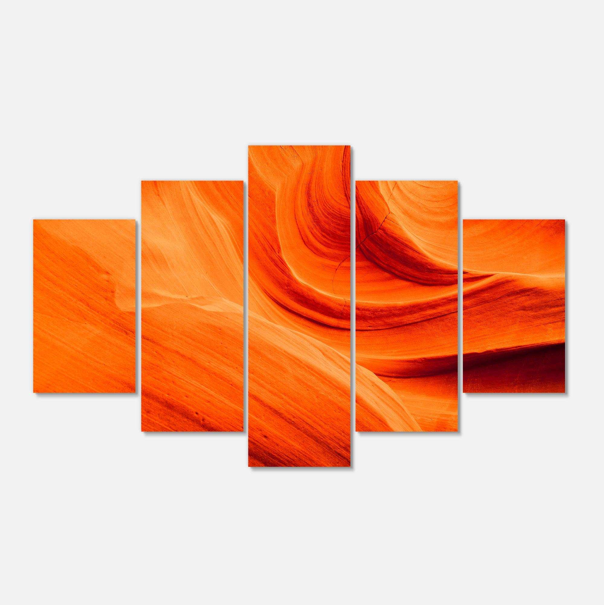 Orange Upper Antelope Canyon Multi-Panels