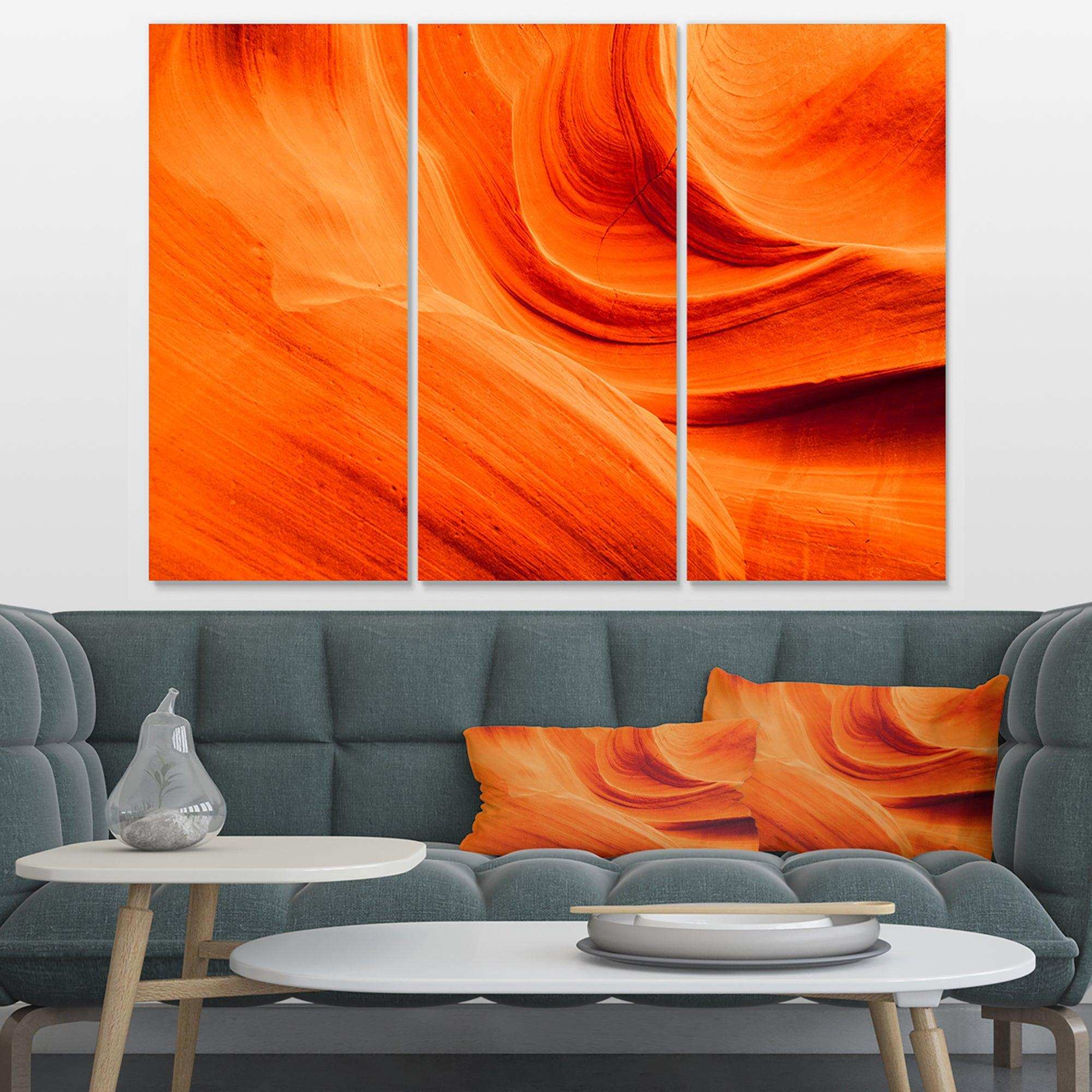 Orange Upper Antelope Canyon Multi-Panels