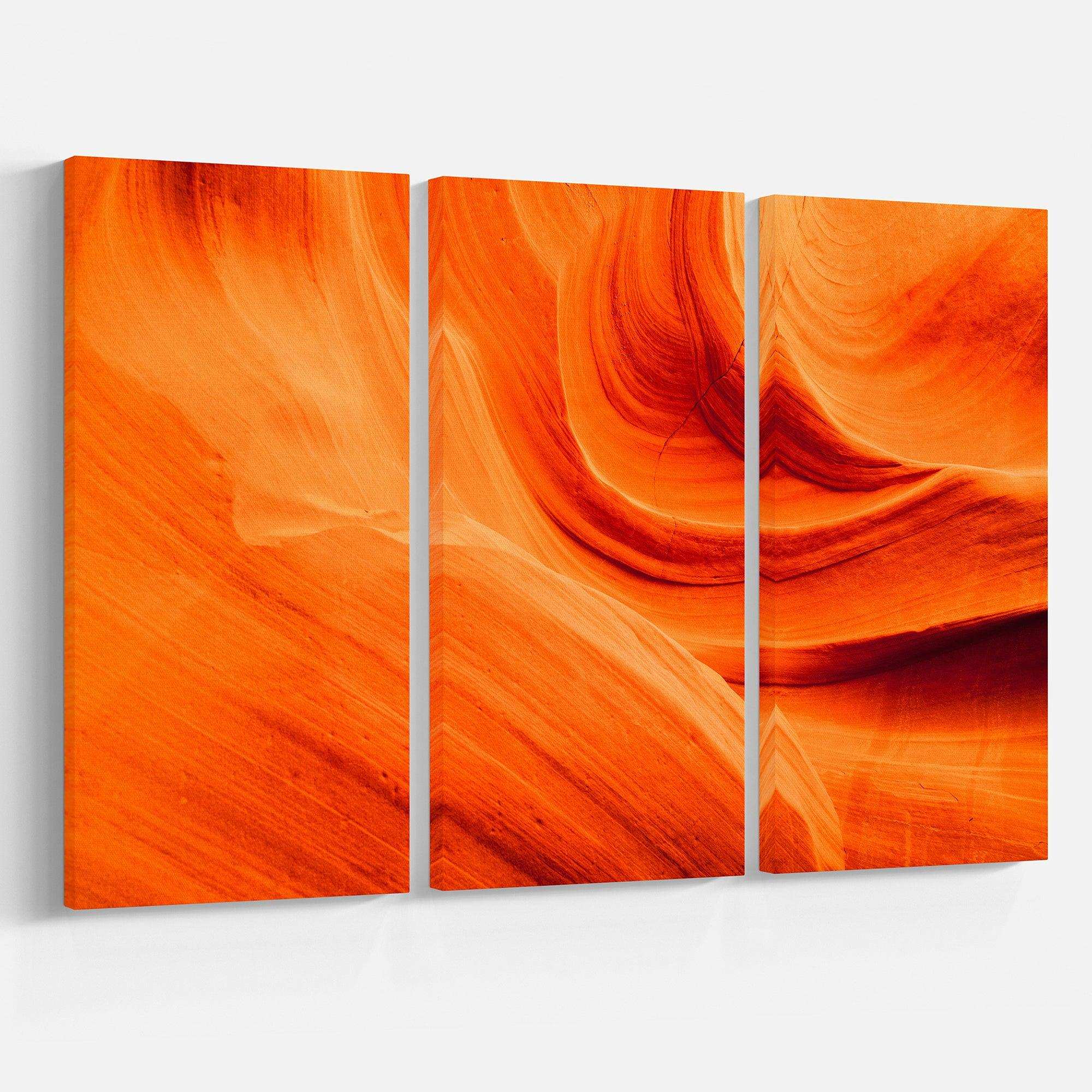Orange Upper Antelope Canyon Multi-Panels
