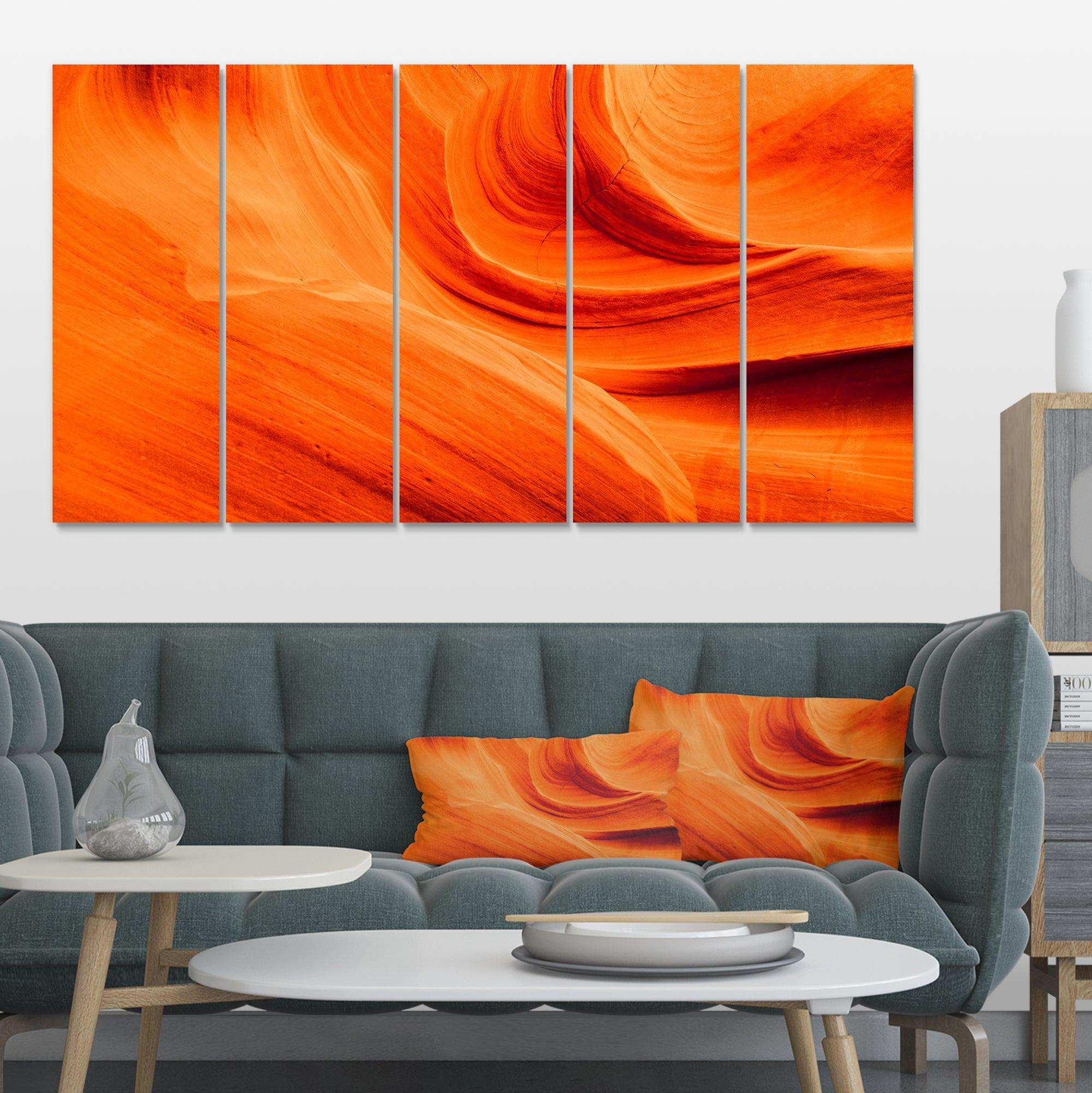 Orange Upper Antelope Canyon Multi-Panels