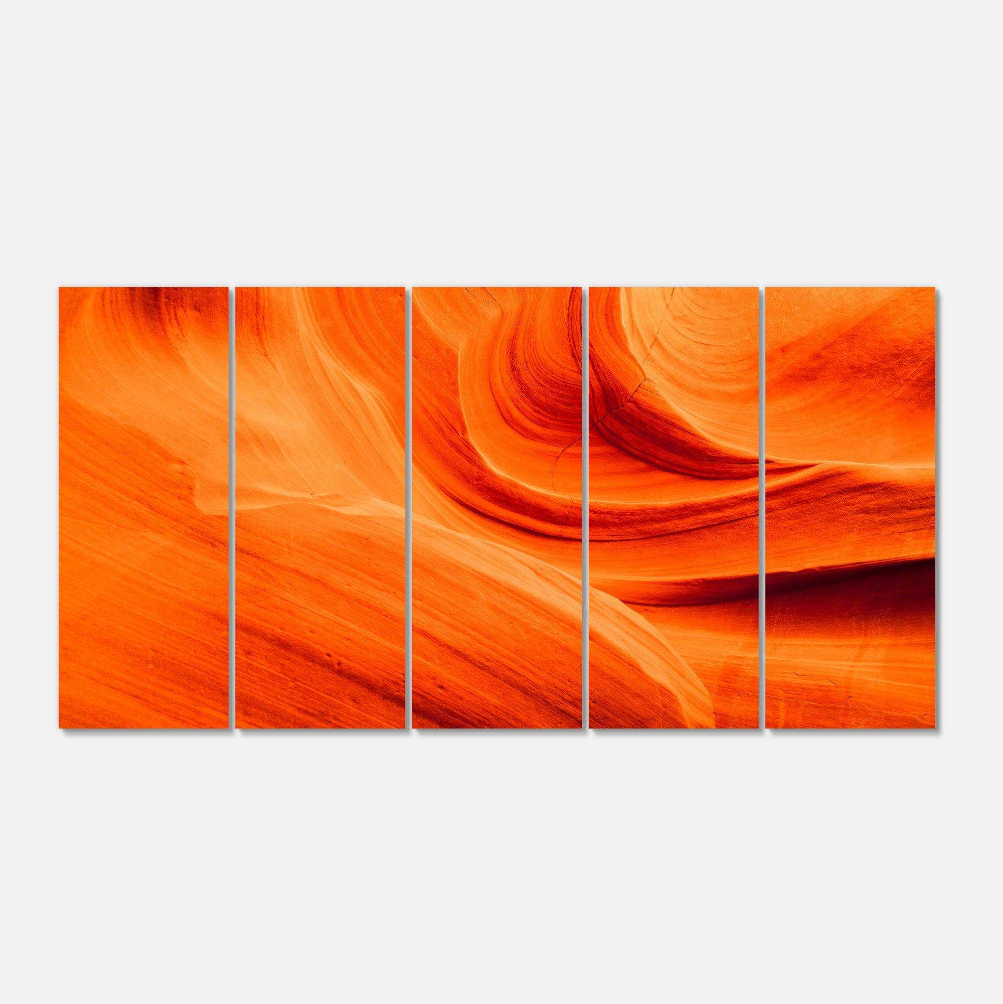 Orange Upper Antelope Canyon Multi-Panels