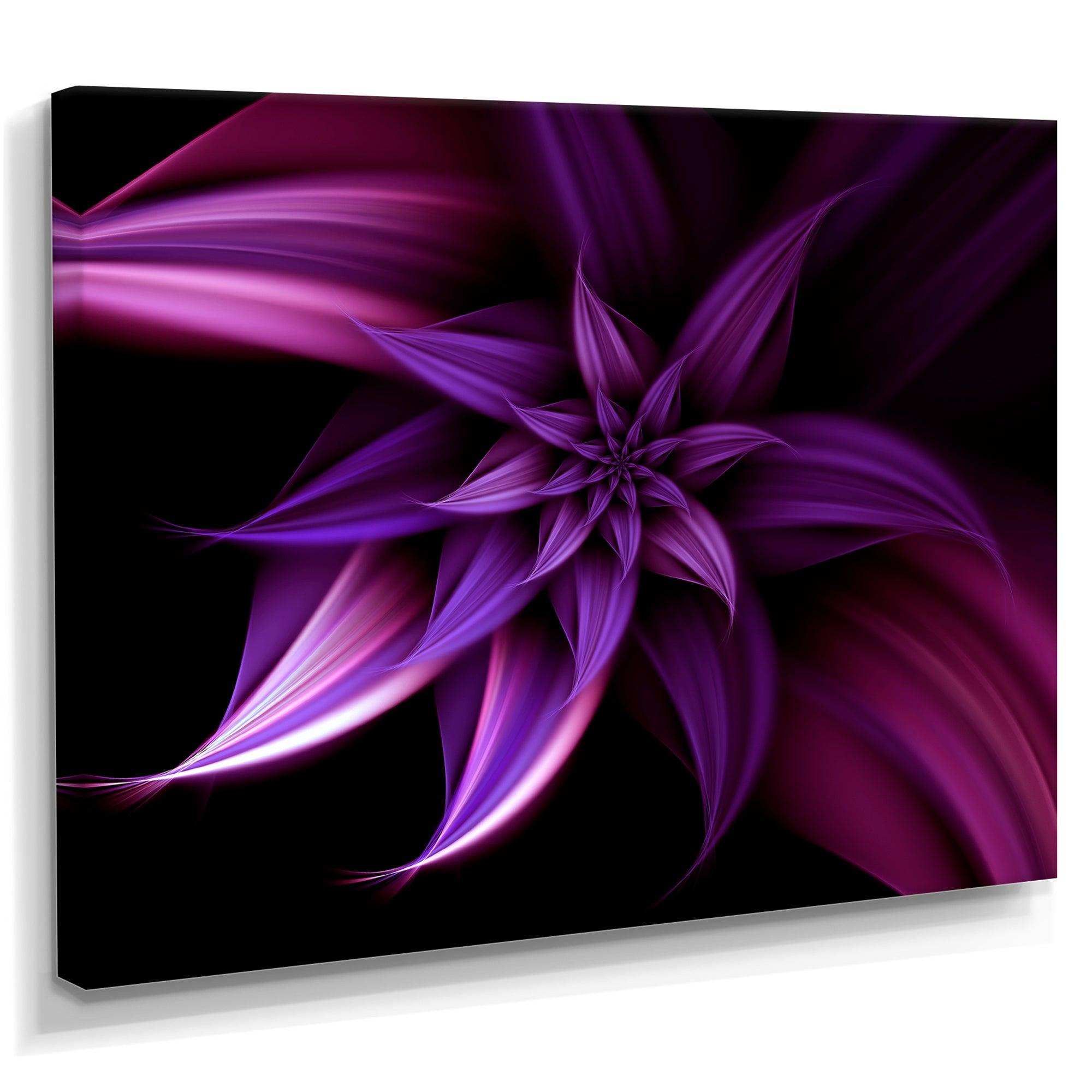Fractal Flower Purple