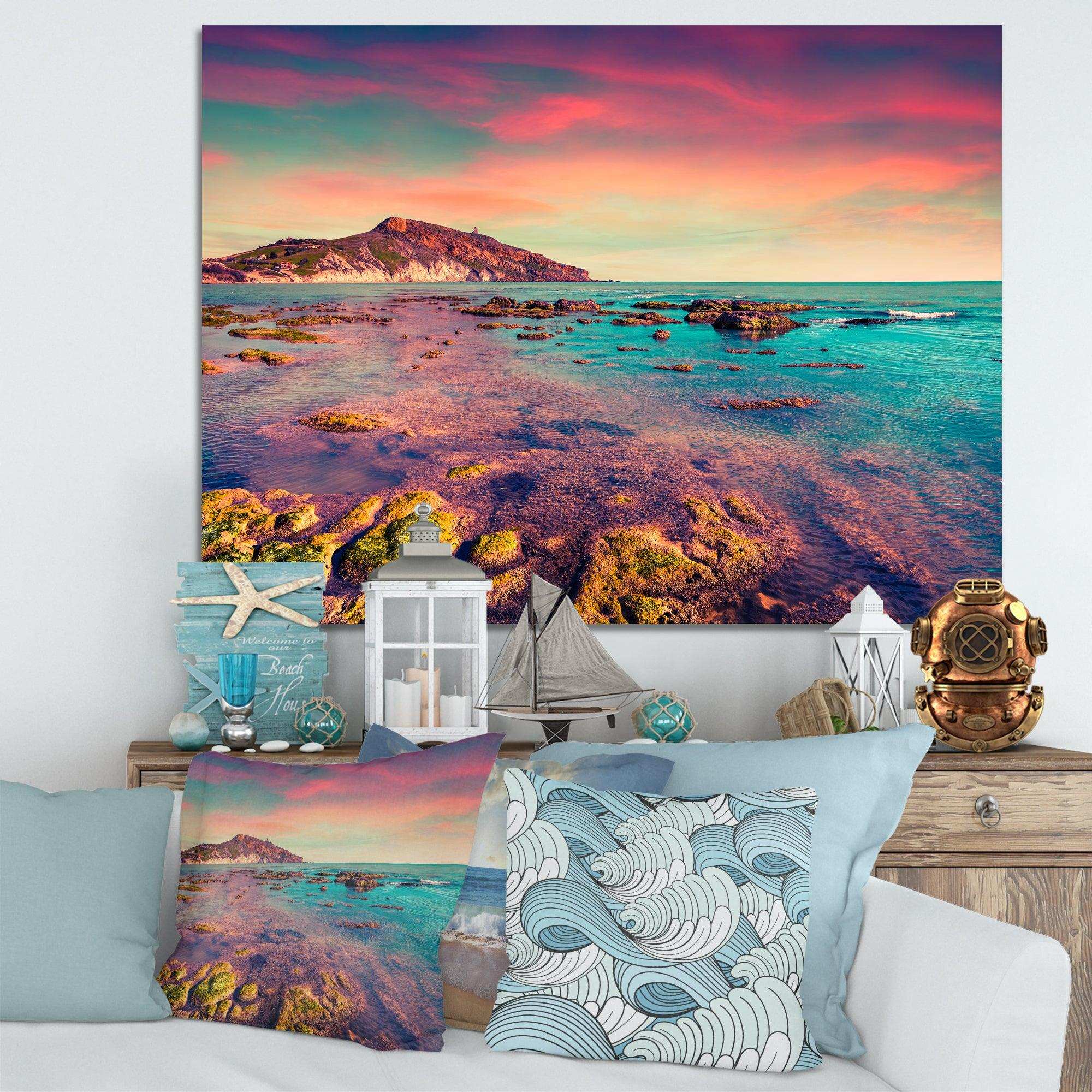 Giallonardo Beach Colorful Sunset