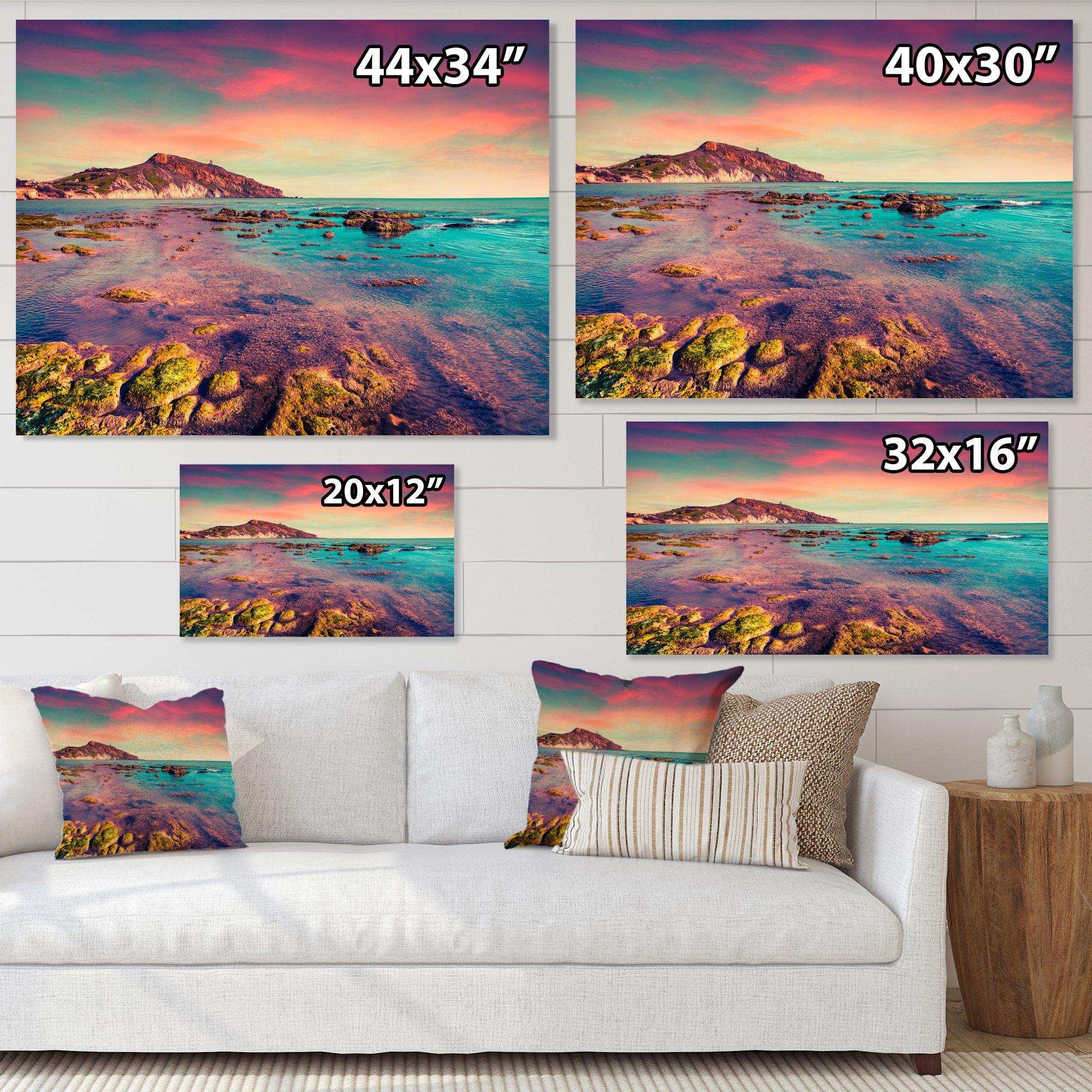 Giallonardo Beach Colorful Sunset