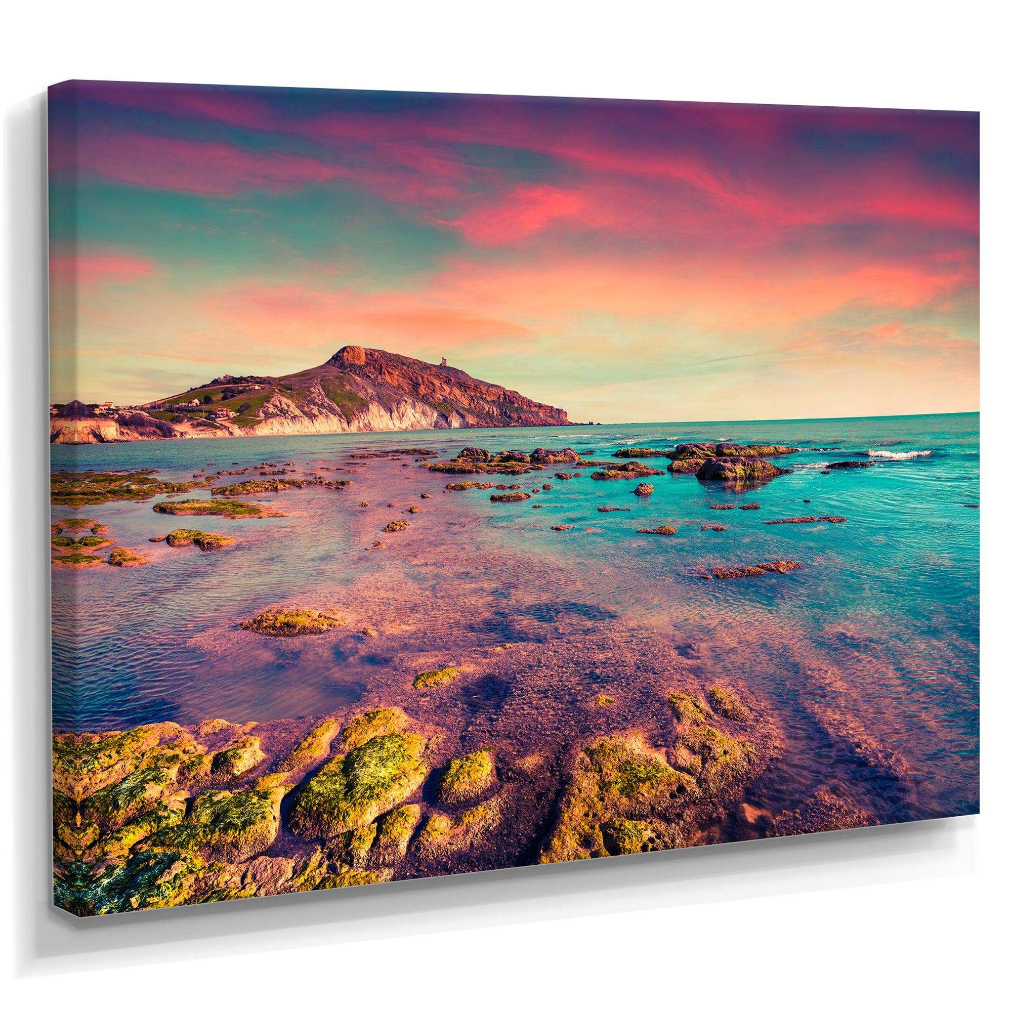 Giallonardo Beach Colorful Sunset