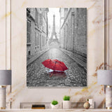 Eiffel View from Paris Street