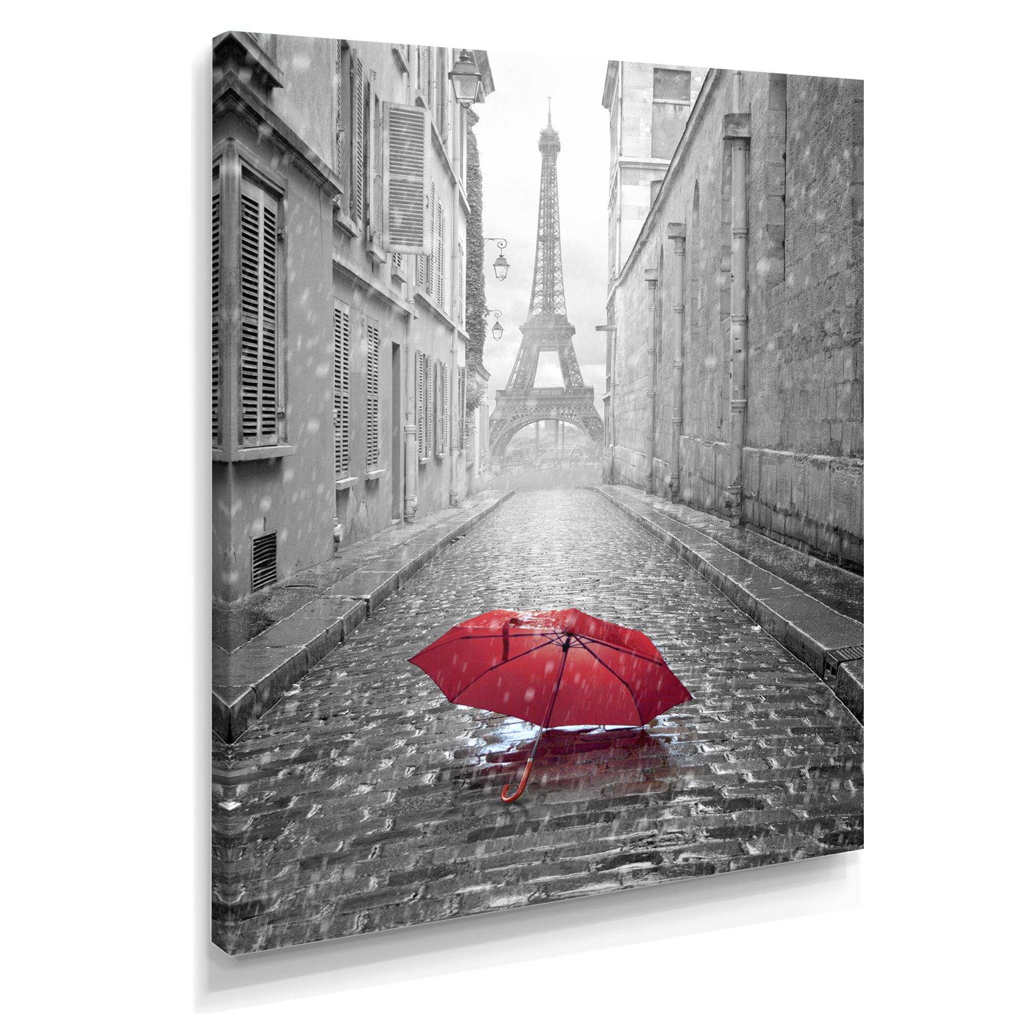 Eiffel View from Paris Street