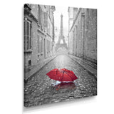 Eiffel View from Paris Street