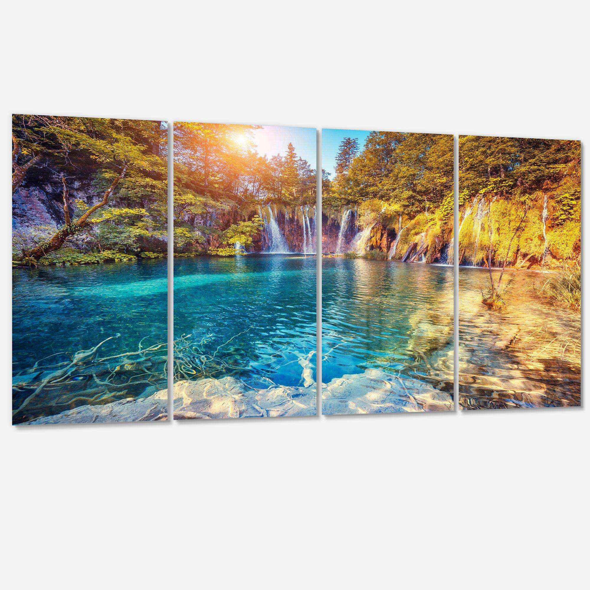Turquoise Water and Sunny Beams Multi-Panels