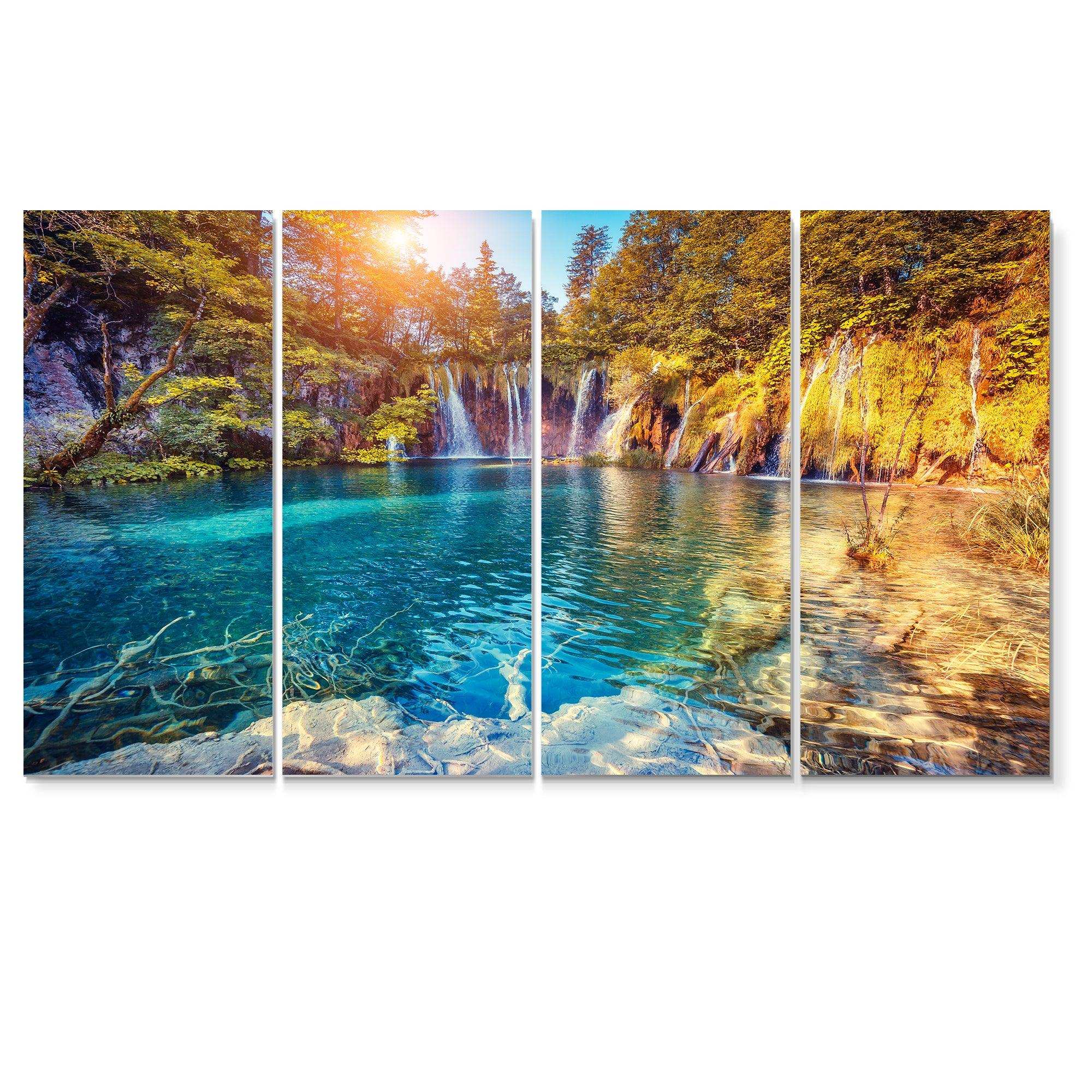 Turquoise Water and Sunny Beams Multi-Panels