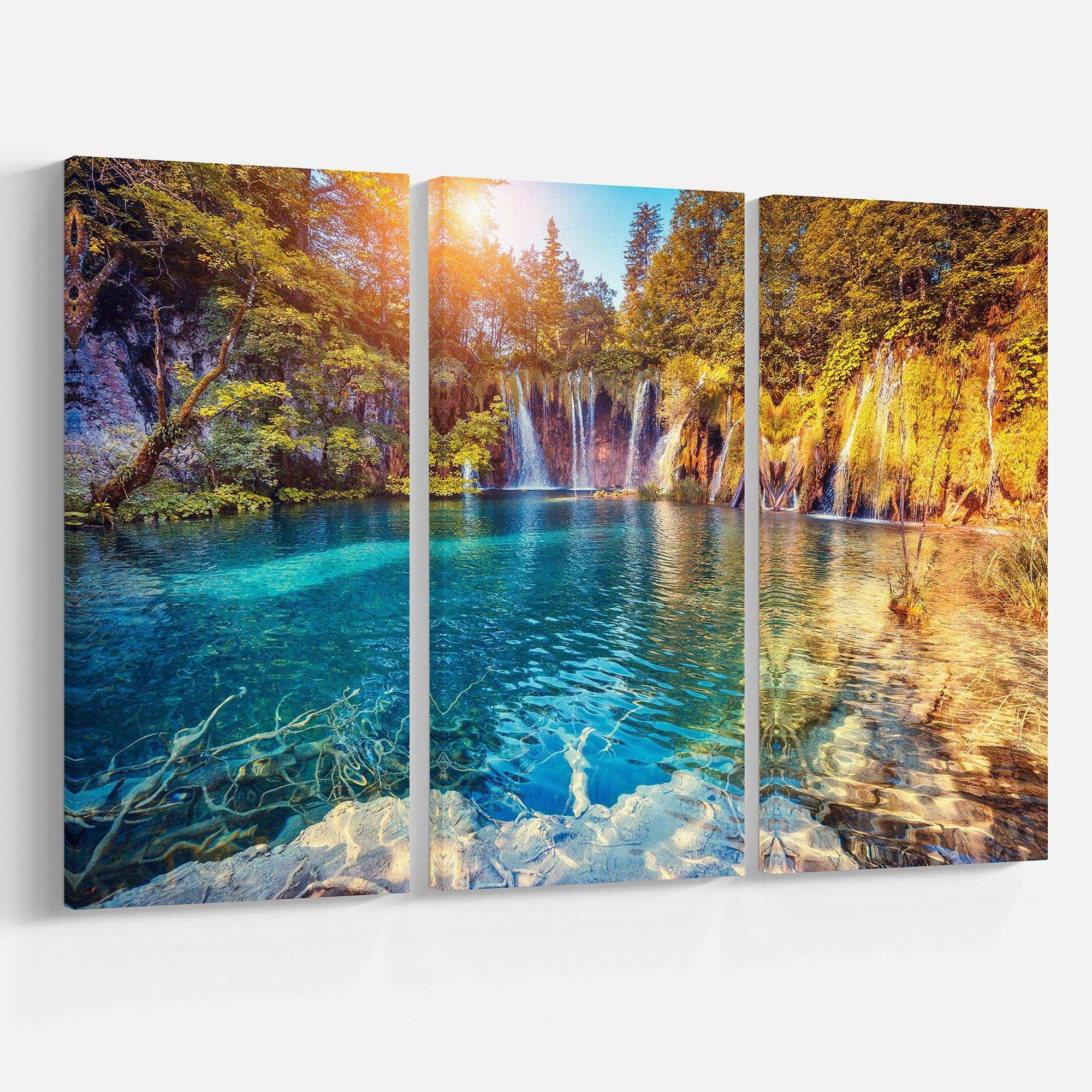 Turquoise Water and Sunny Beams Multi-Panels