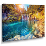 Turquoise Water and Sunny Beams