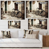 Bicycle with Shopping Bag