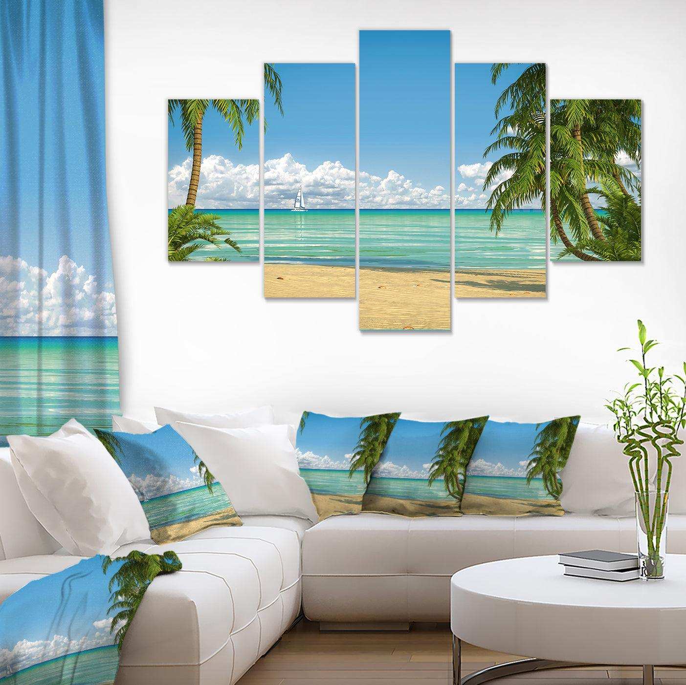 Palms at Caribbean Beach Multi-Panels