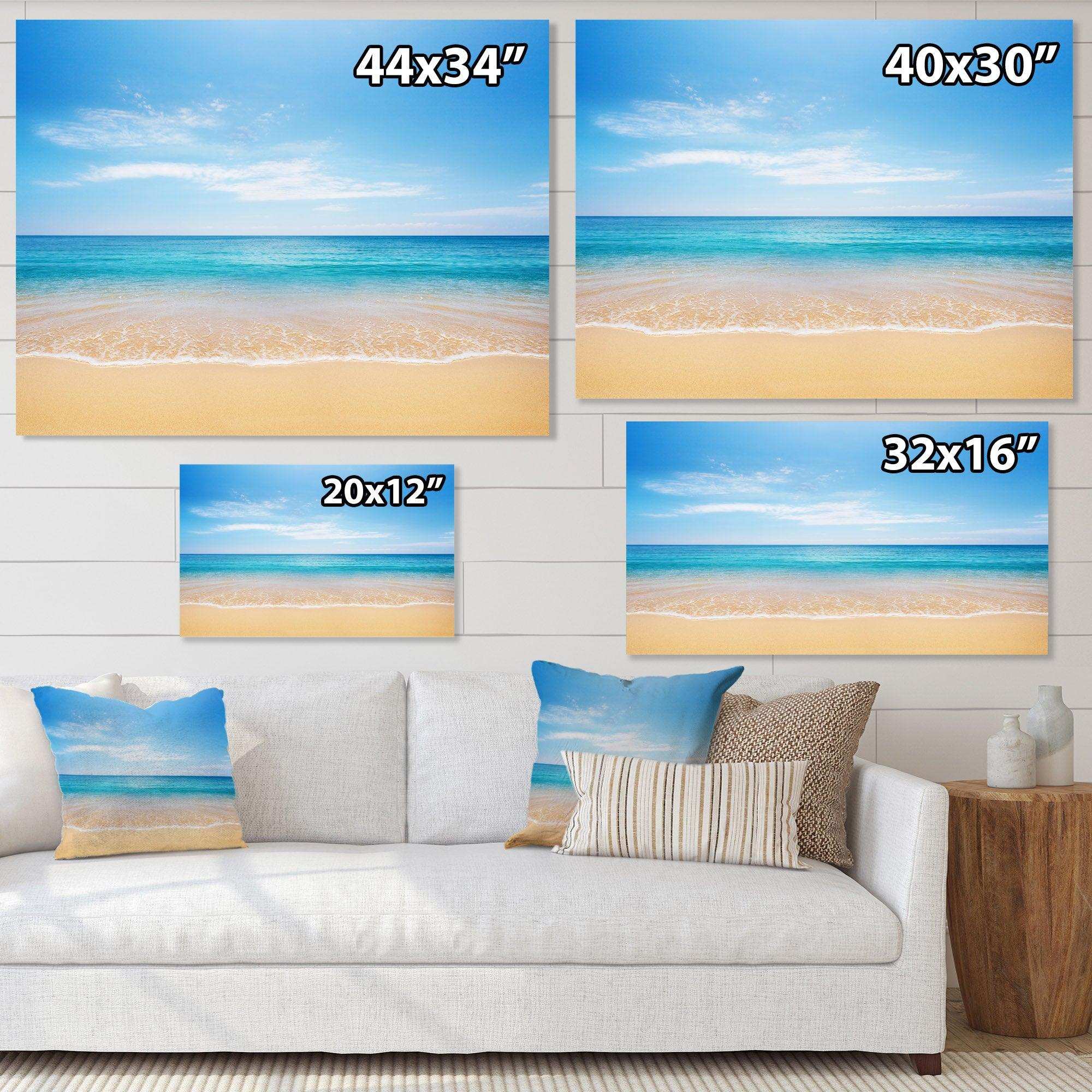 Calm Blue Sea and Sky