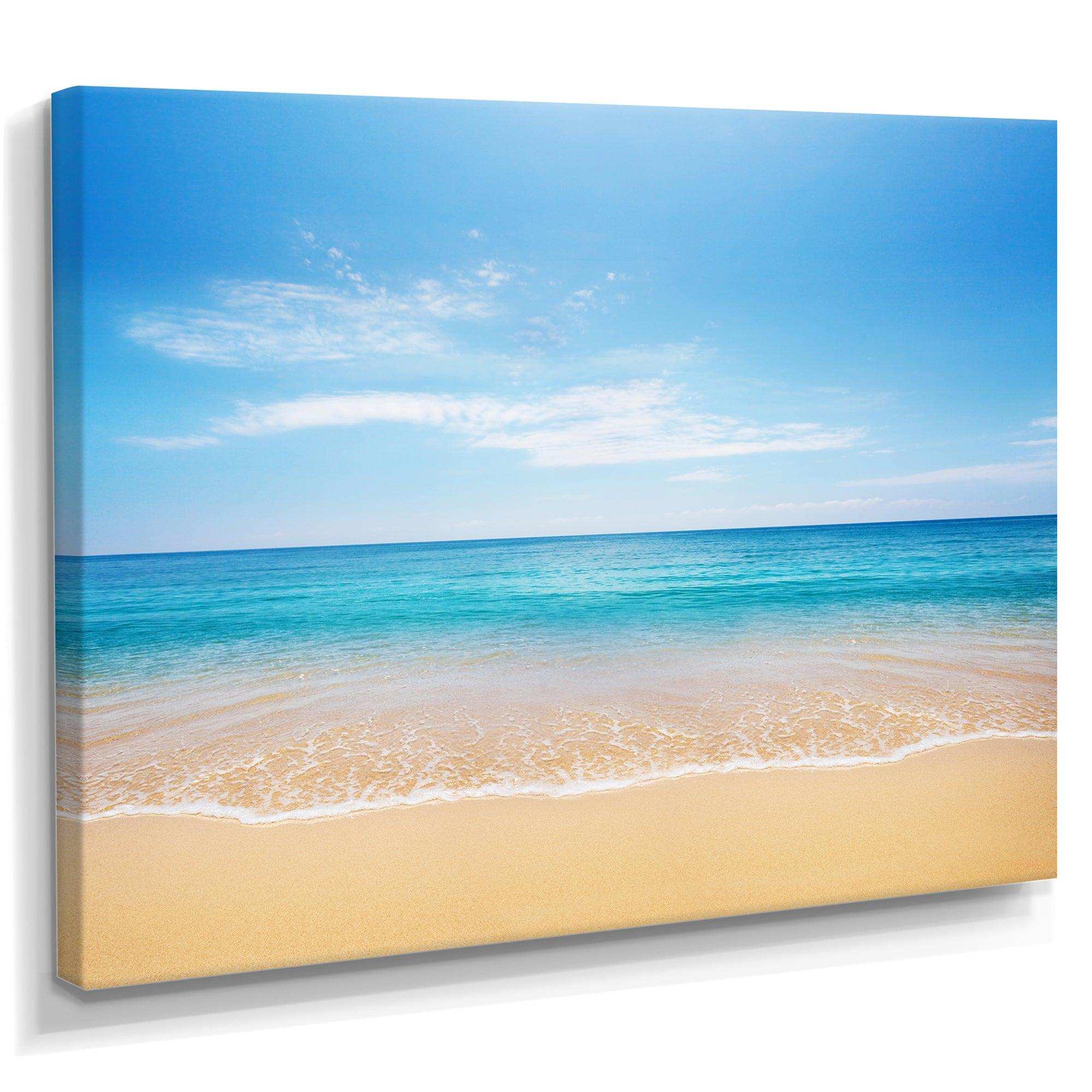 Calm Blue Sea and Sky