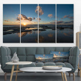 Sunset at La Perhouse Beach Multi-Panels