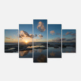 Sunset at La Perhouse Beach Multi-Panels