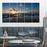 Sunset at La Perhouse Beach Multi-Panels