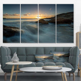 Sydney Seashore at Sunset Multi-Panels
