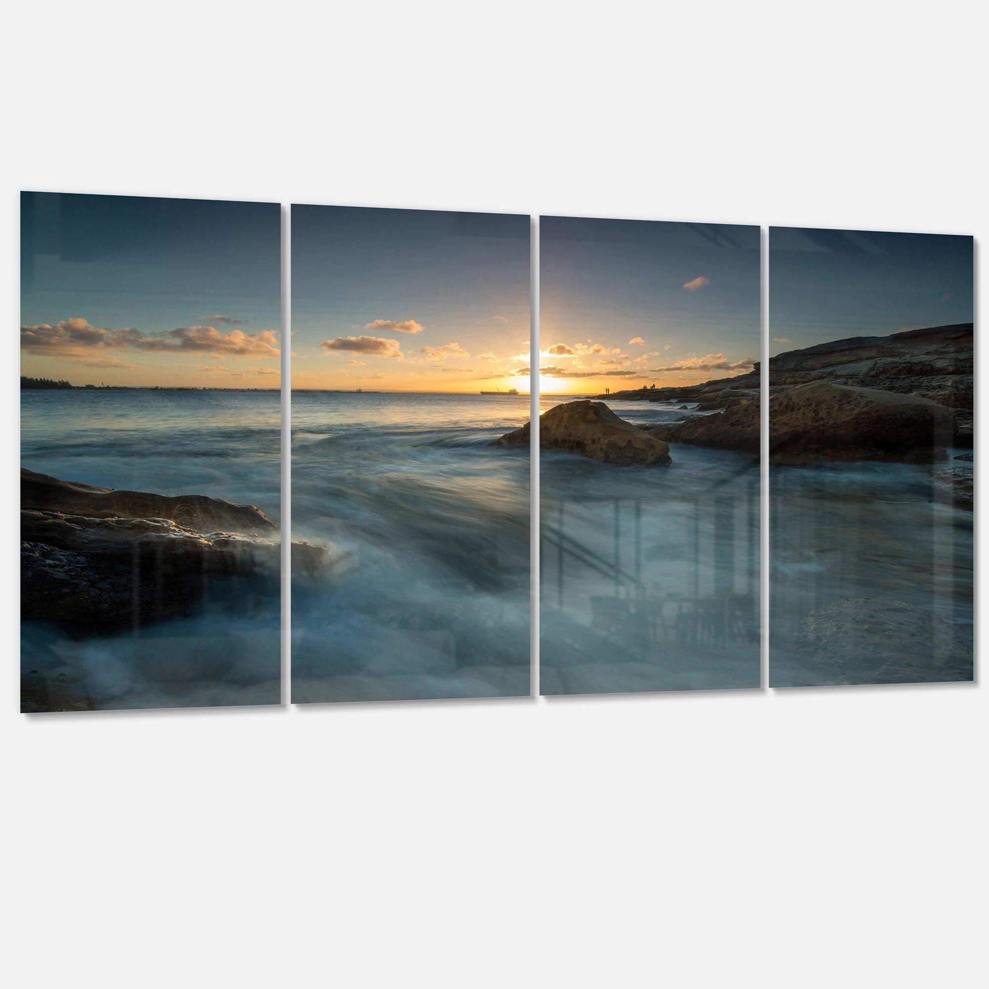 Sydney Seashore at Sunset Multi-Panels