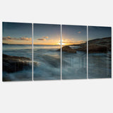 Sydney Seashore at Sunset Multi-Panels
