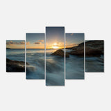 Sydney Seashore at Sunset Multi-Panels