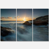 Sydney Seashore at Sunset Multi-Panels