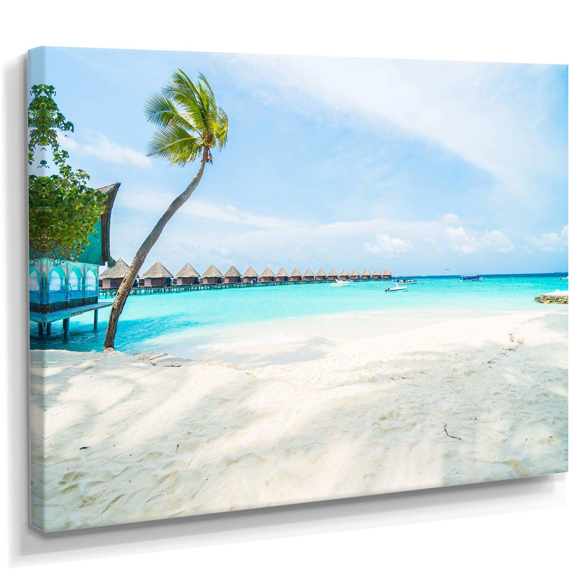 Tropical Maldives Island