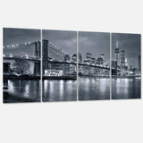 Panorama New York City at Night Multi-Panels