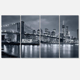 Panorama New York City at Night Multi-Panels