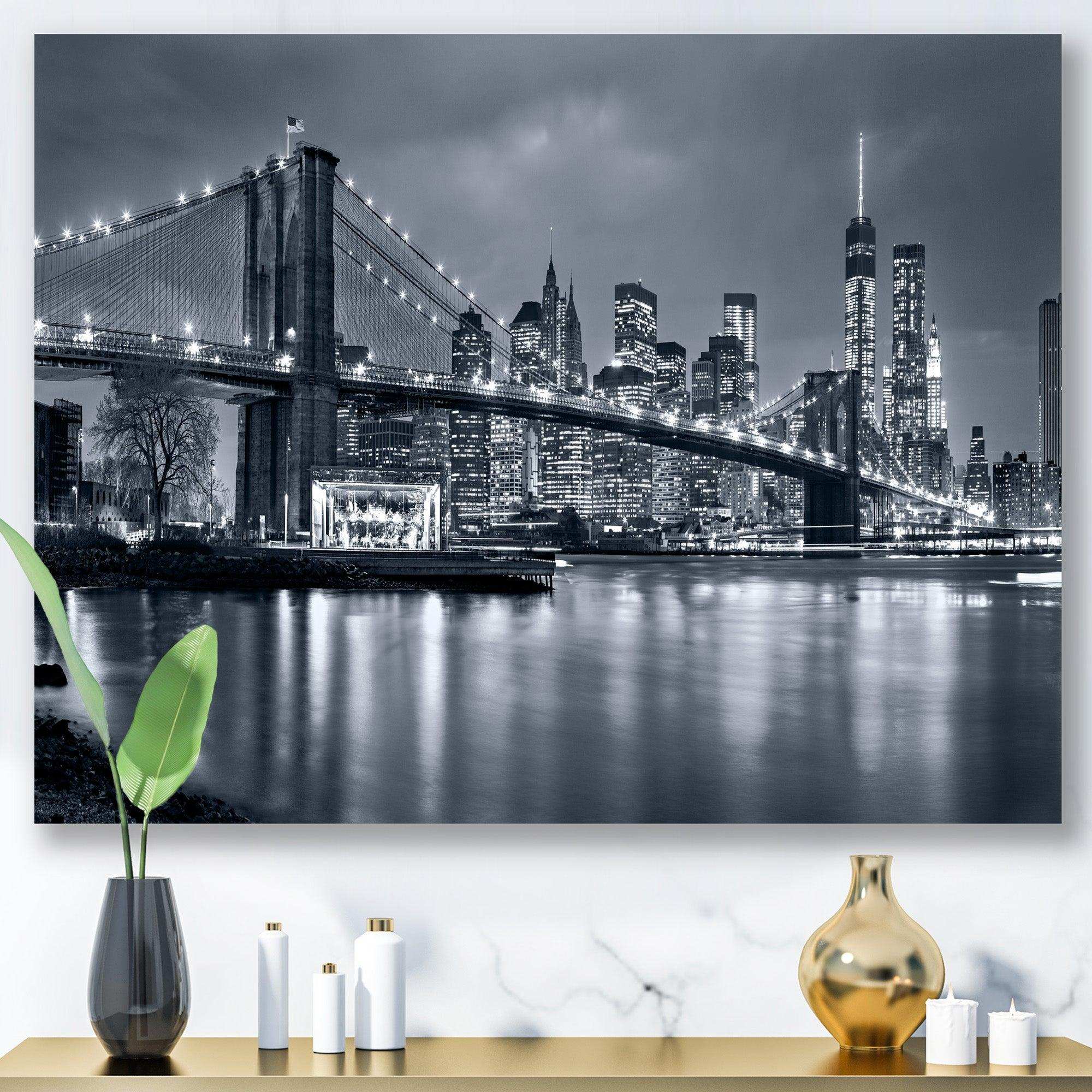 Panorama New York City at Night