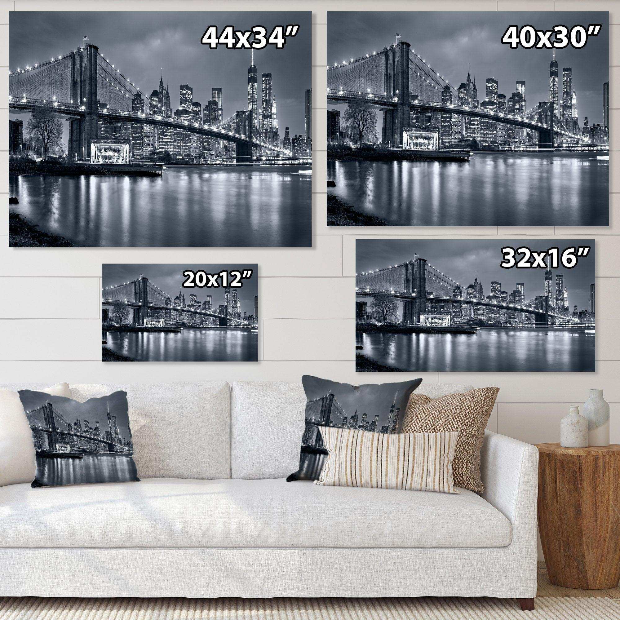 Panorama New York City at Night