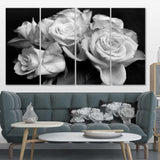 Bunch of Roses Black and White Multi-Panels