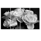 Bunch of Roses Black and White Multi-Panels