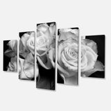Bunch of Roses Black and White Multi-Panels