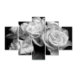 Bunch of Roses Black and White Multi-Panels