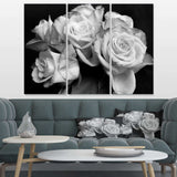 Bunch of Roses Black and White Multi-Panels
