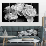 Bunch of Roses Black and White Multi-Panels