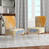 Designart 'Spring Minimalist Confetti II' Modern Accent Chair