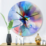 Abstract Creative Blue Flower