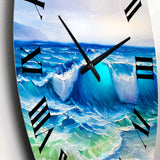 Seascape With Sunlight Catching A Wave