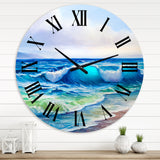 Seascape With Sunlight Catching A Wave