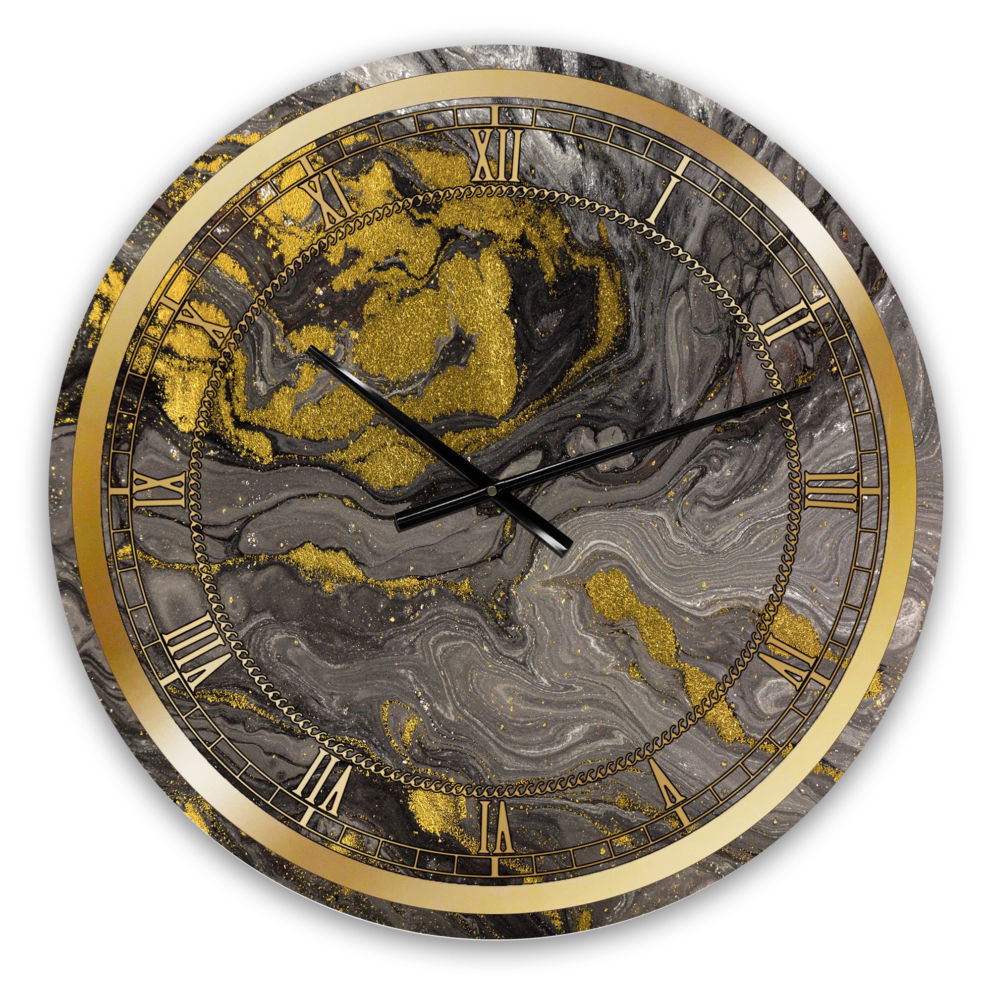 Gold and Gray Nature Marble